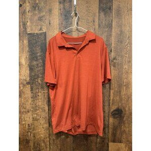 Lululemon Men’s Polo Shirt Rustic Orange XL